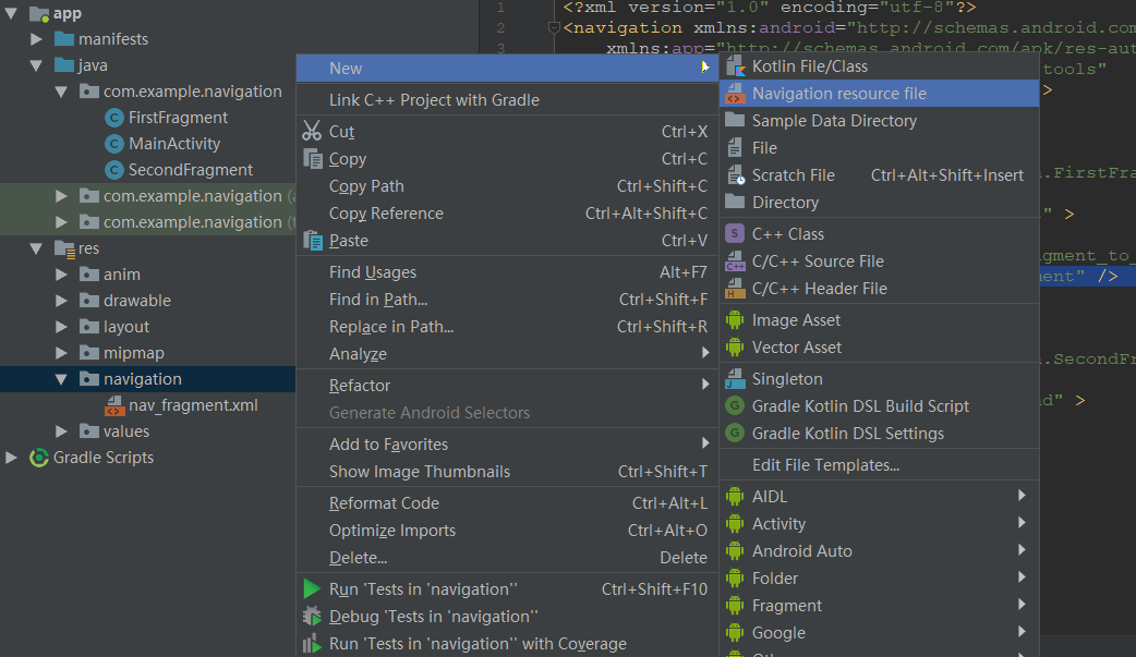 android Jetpack组件Navigation