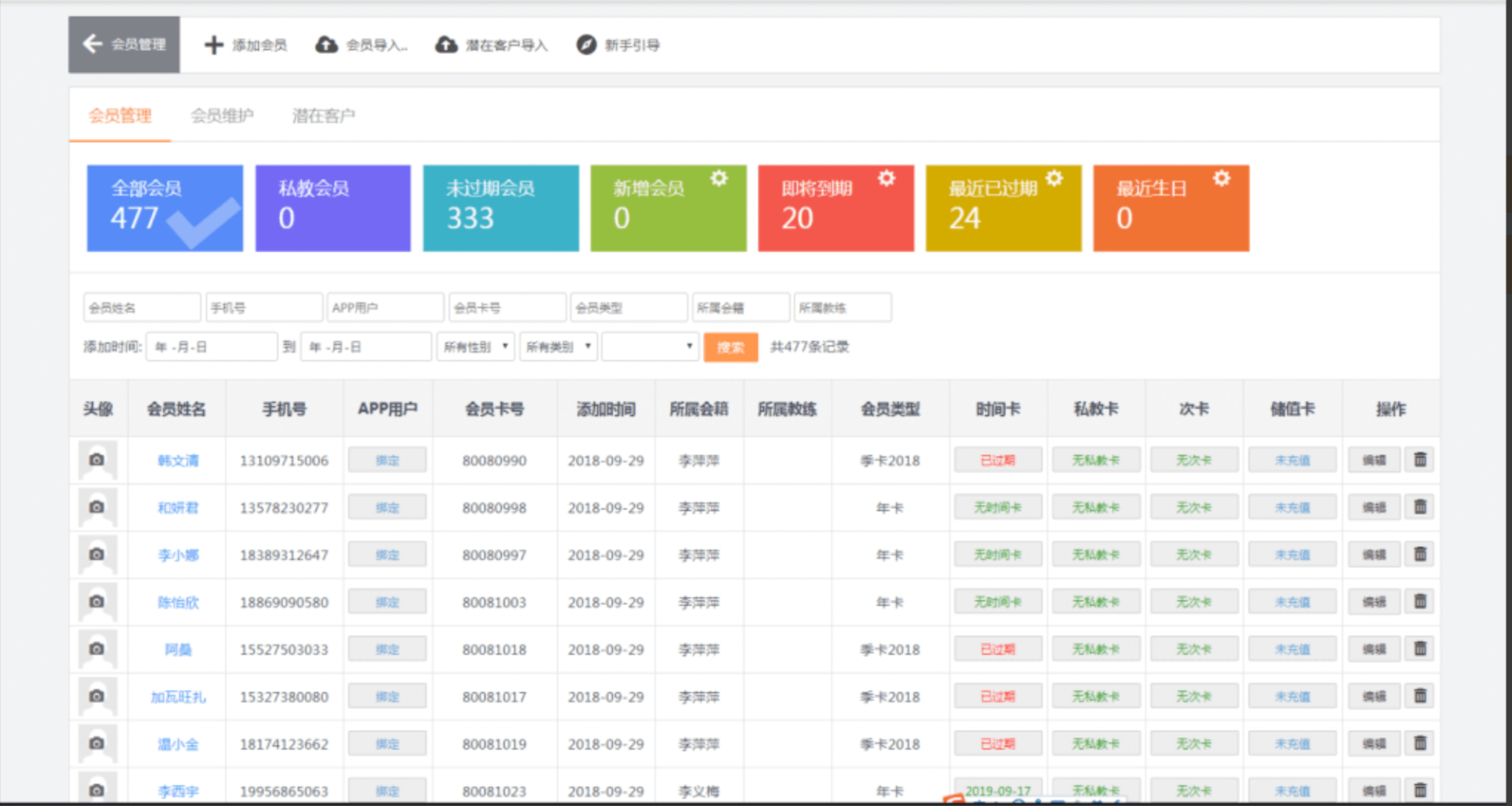 后台源码-多商户版健身房saas管理系统